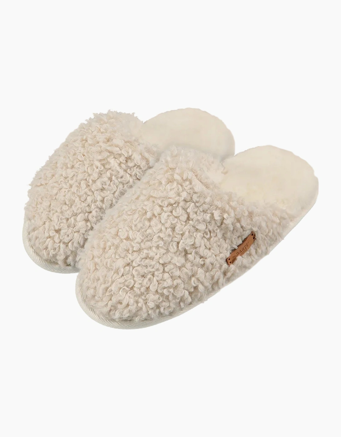 Women's Barts Womens Vensie Soft Teddy Fur Slippers - Cream - Size, 40 - 41