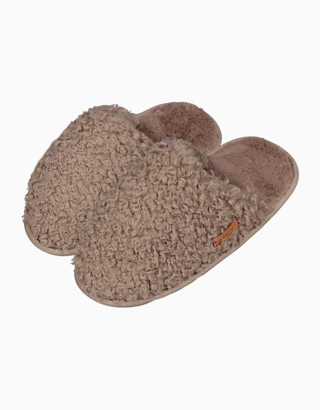 Women's Barts Womens Vensie Soft Teddy Fur Slippers - Tan - Size, 36 - 37