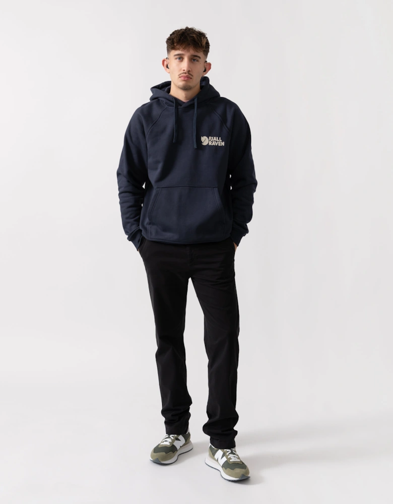 Classic Mens Hoodie - Dark Navy 555