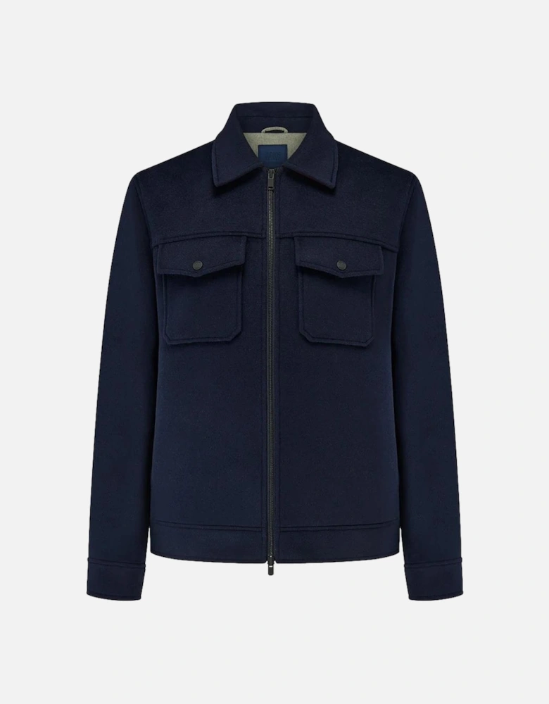 Steele Overshirt Navy
