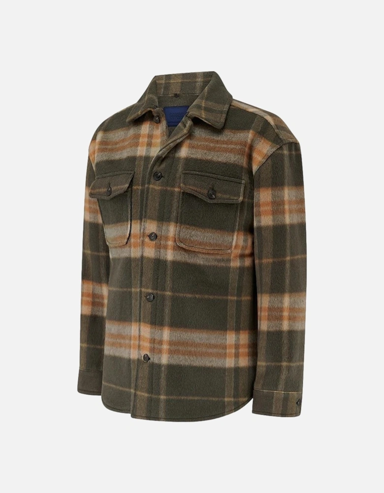 Welsh Overshirt Green Check