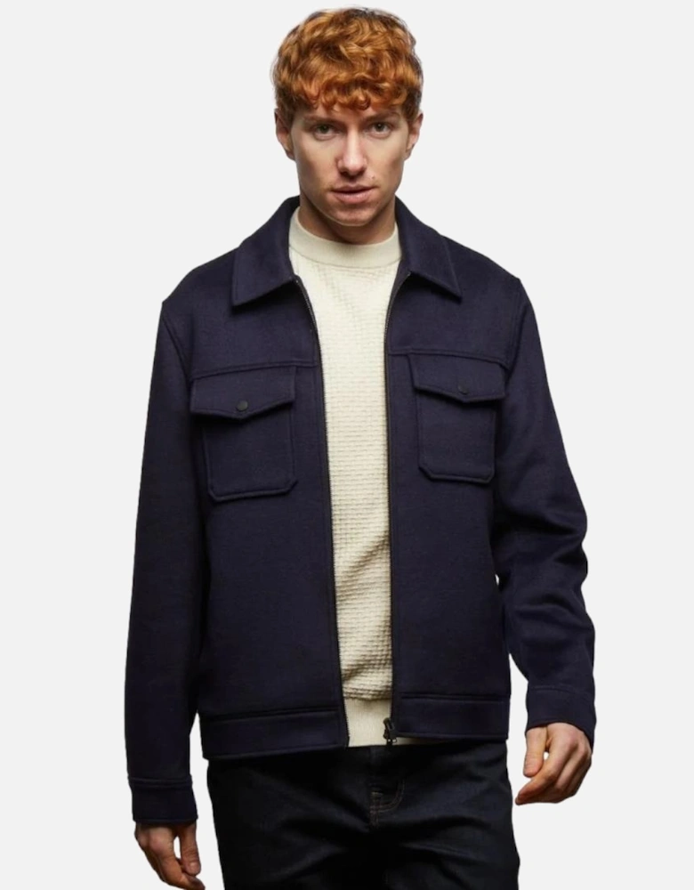 Steele Overshirt Navy