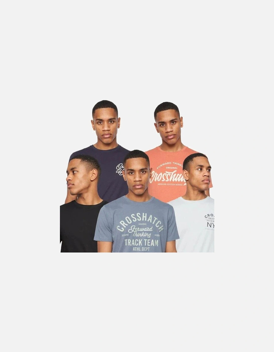 5 Pack of Brandax Print T-Shirts, 7 of 6
