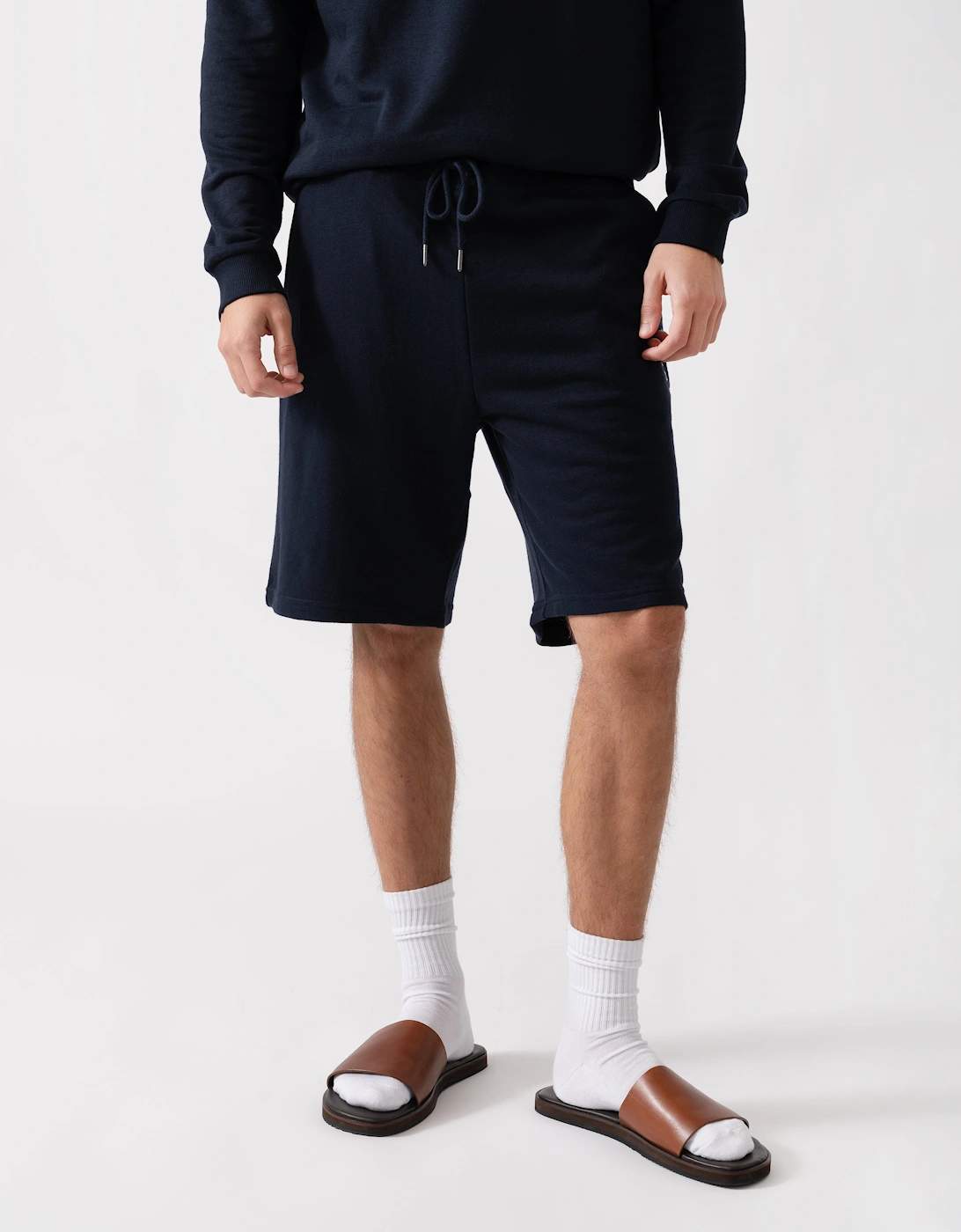 Men's Tommy Hilfiger Track Mens Shorts - Desert Sky - Blue/Black - Size: 35/34/32