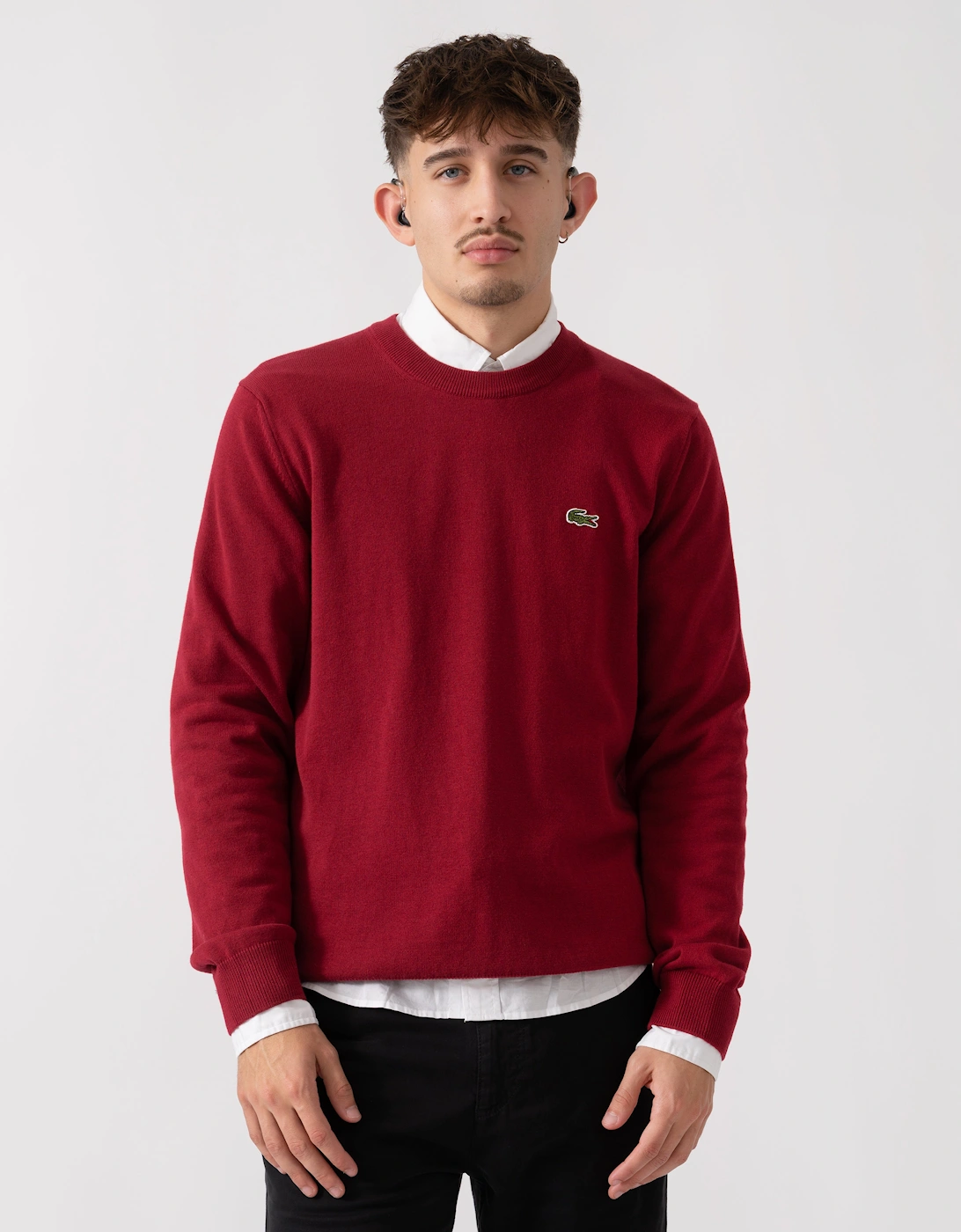 Unisex Organic Cotton Sweater - Bordeaux 476, 5 of 4