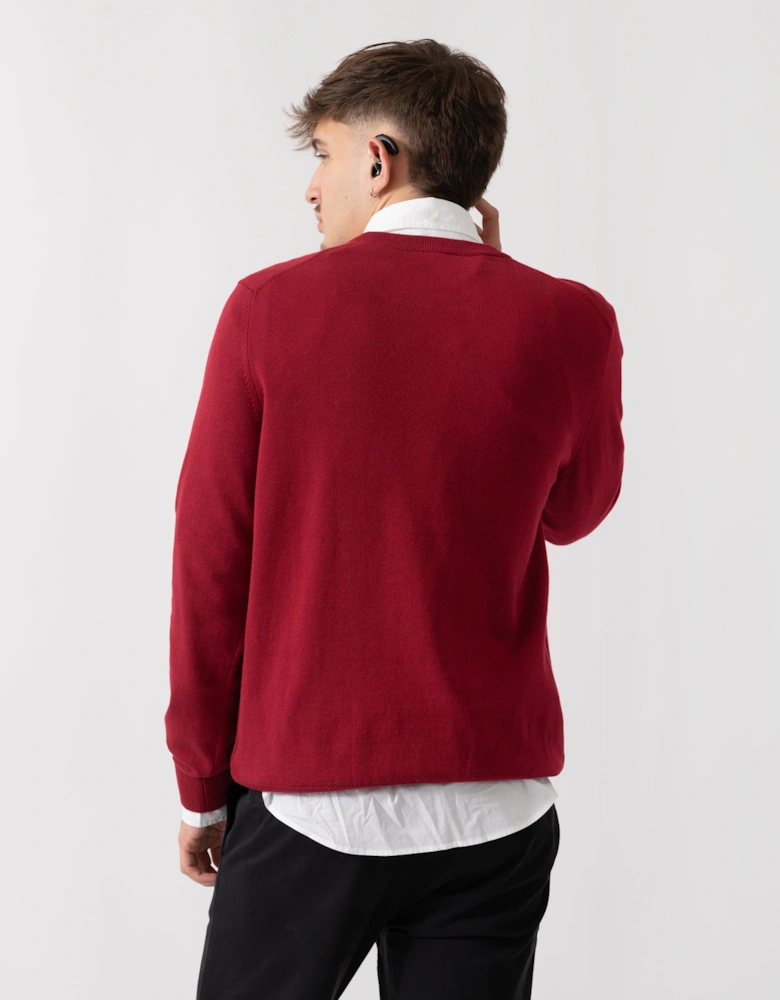 Unisex Organic Cotton Sweater - Bordeaux 476