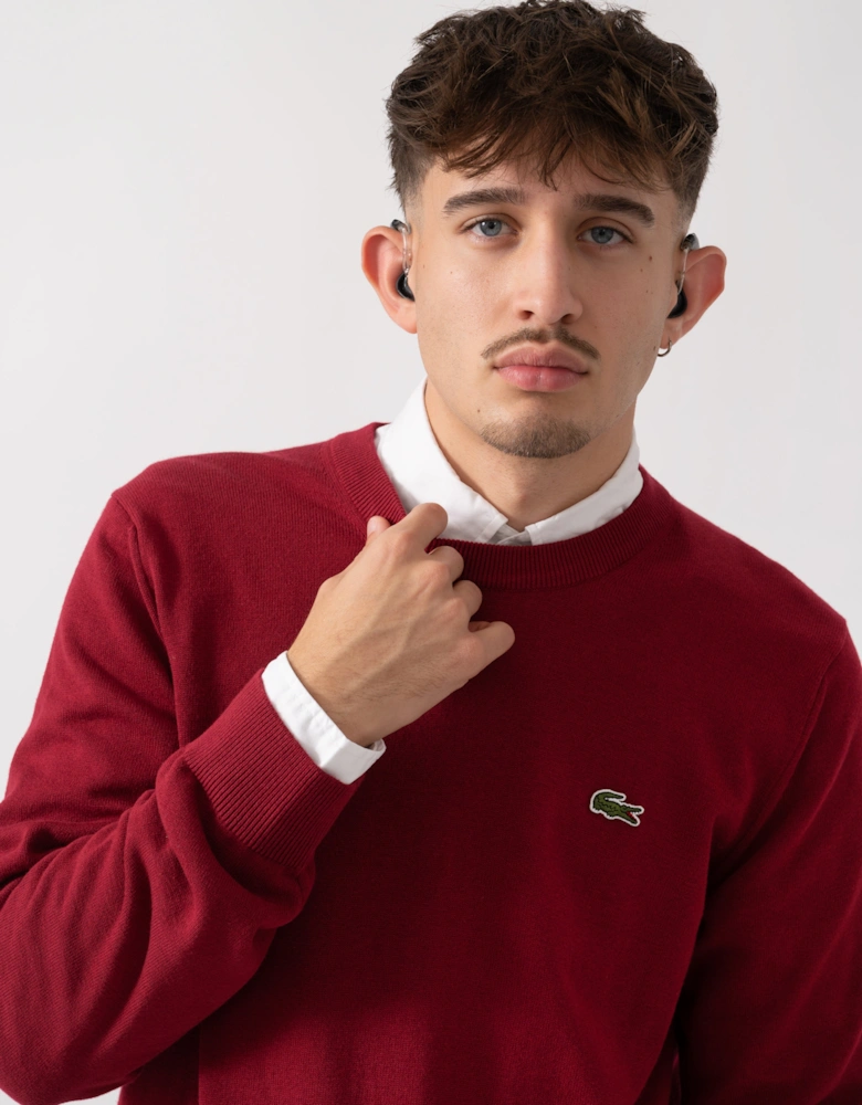 Unisex Organic Cotton Sweater - Bordeaux 476