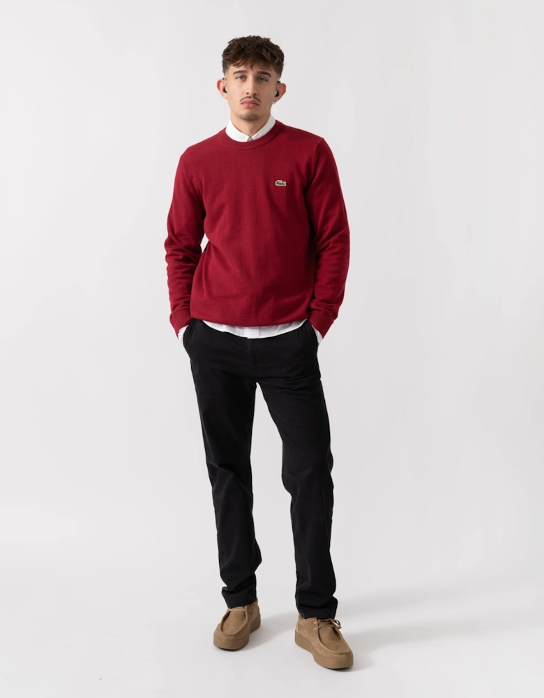 Unisex Organic Cotton Sweater - Bordeaux 476