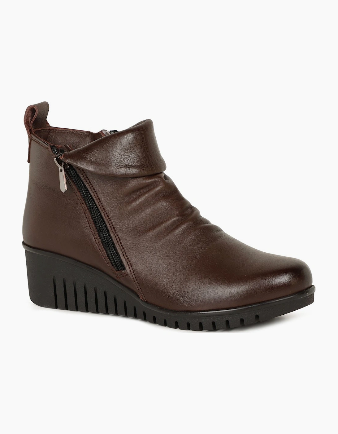 Lotus Women's Brown Cordelia Ankle Boots - Size 3