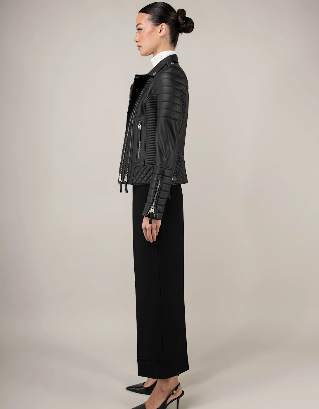 Kay Michaels 3.0 Leather Jacket (Woman)