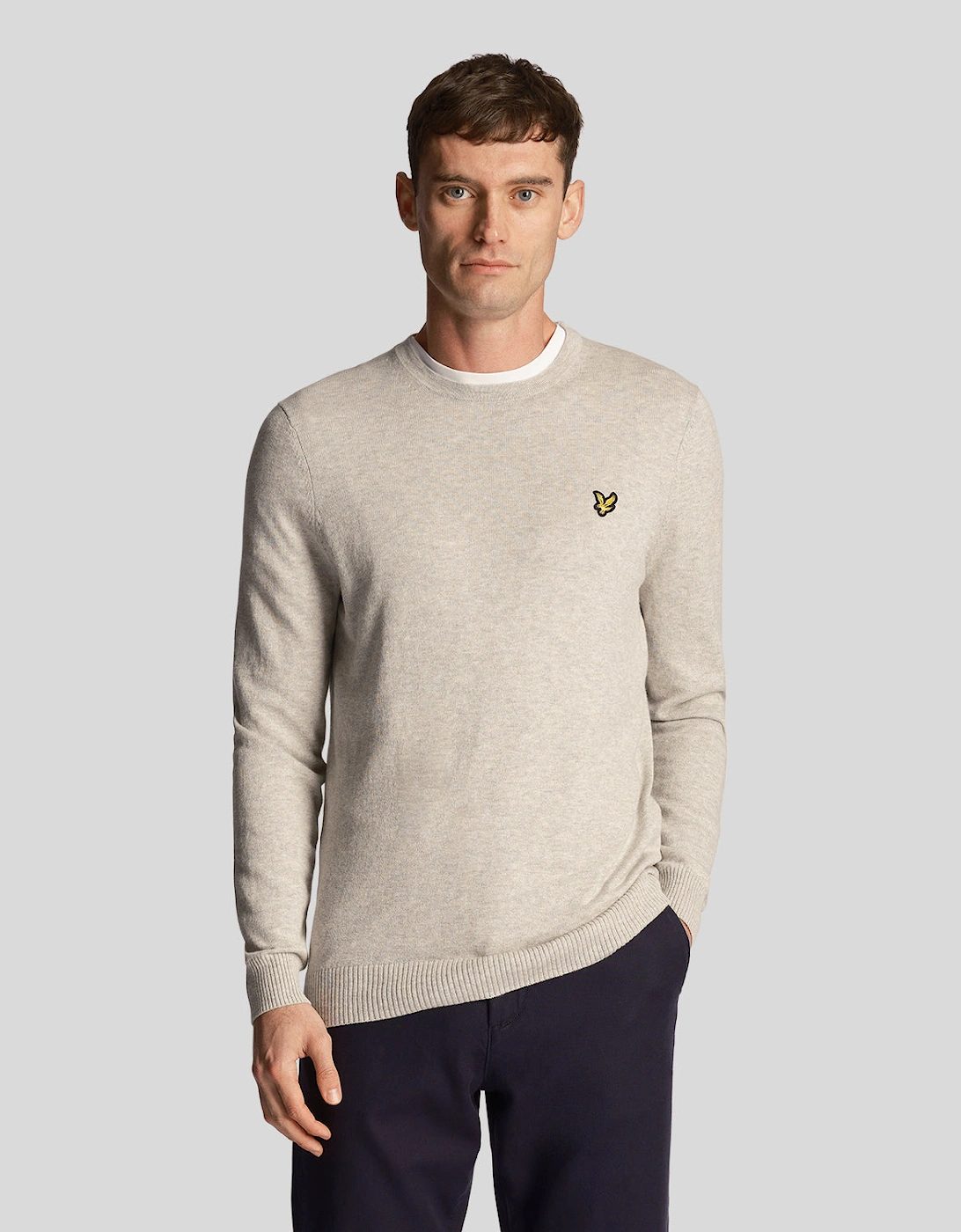 Cotton Merino Crew Jumper, 7 of 6