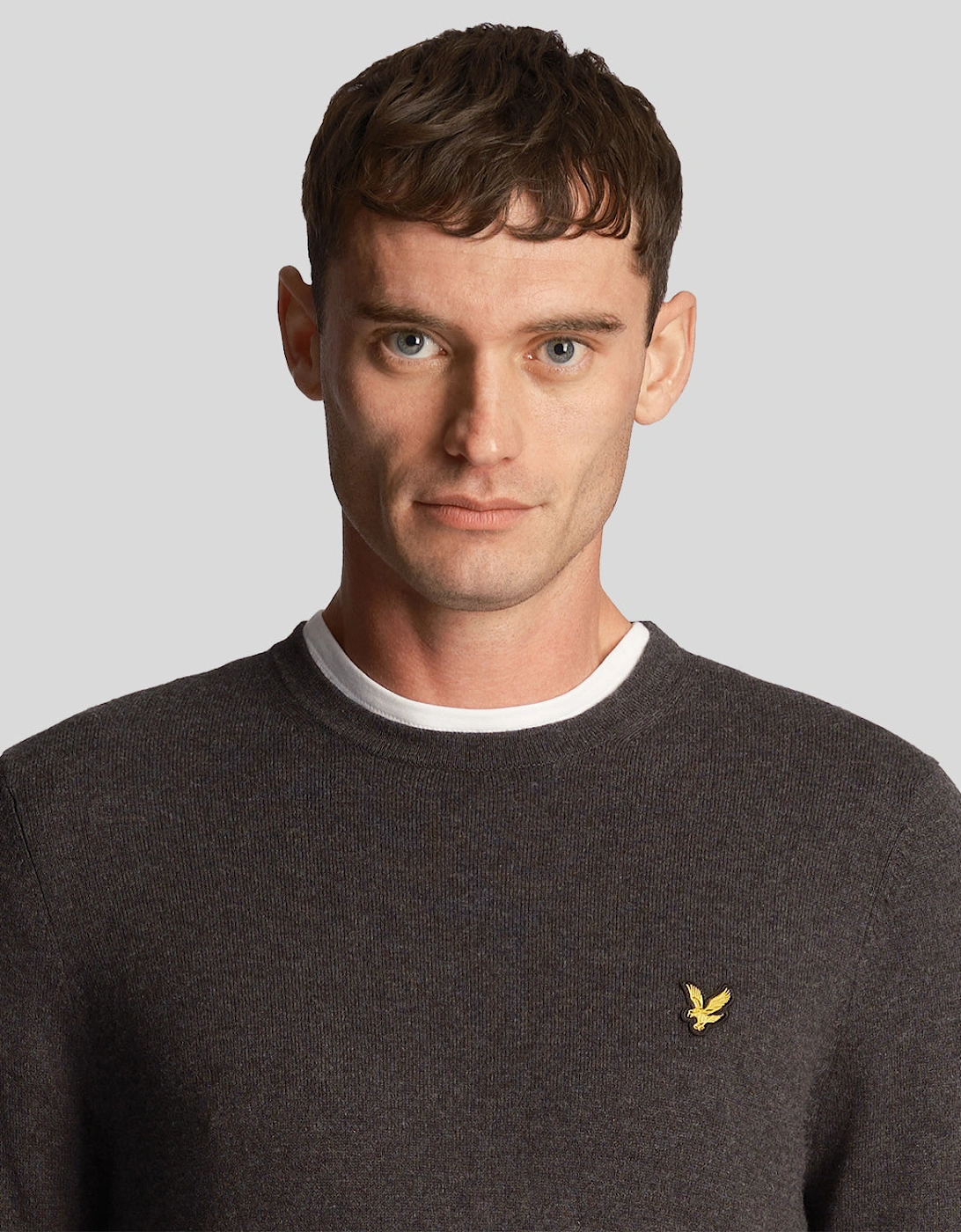 Cotton Merino Crew Jumper