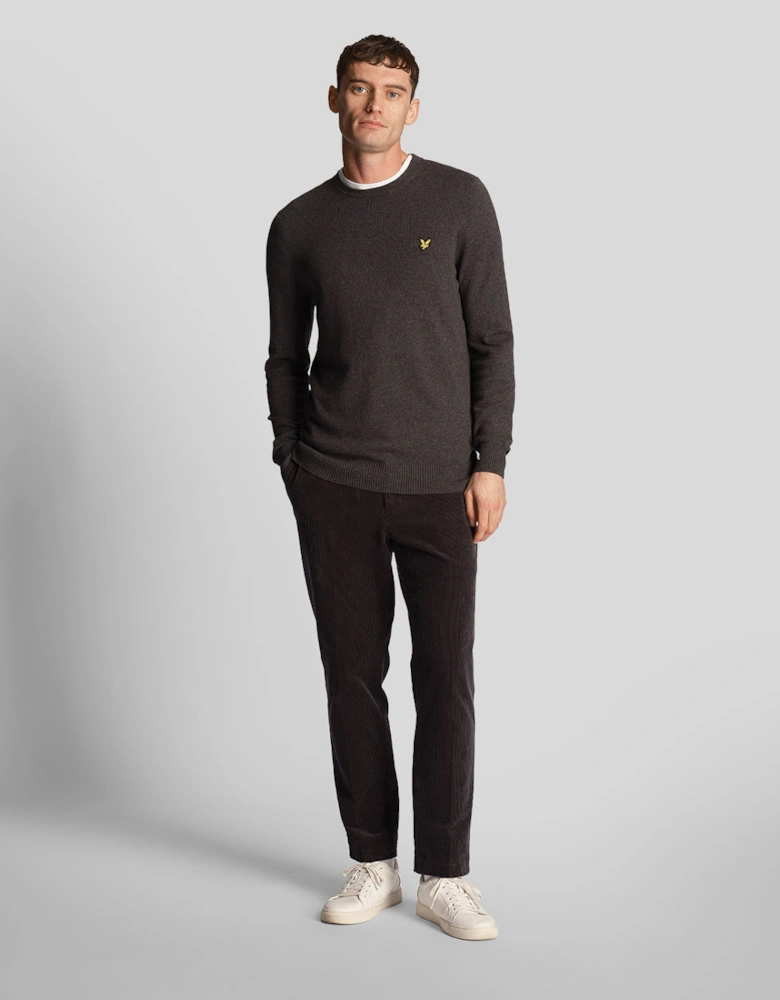 Cotton Merino Crew Jumper