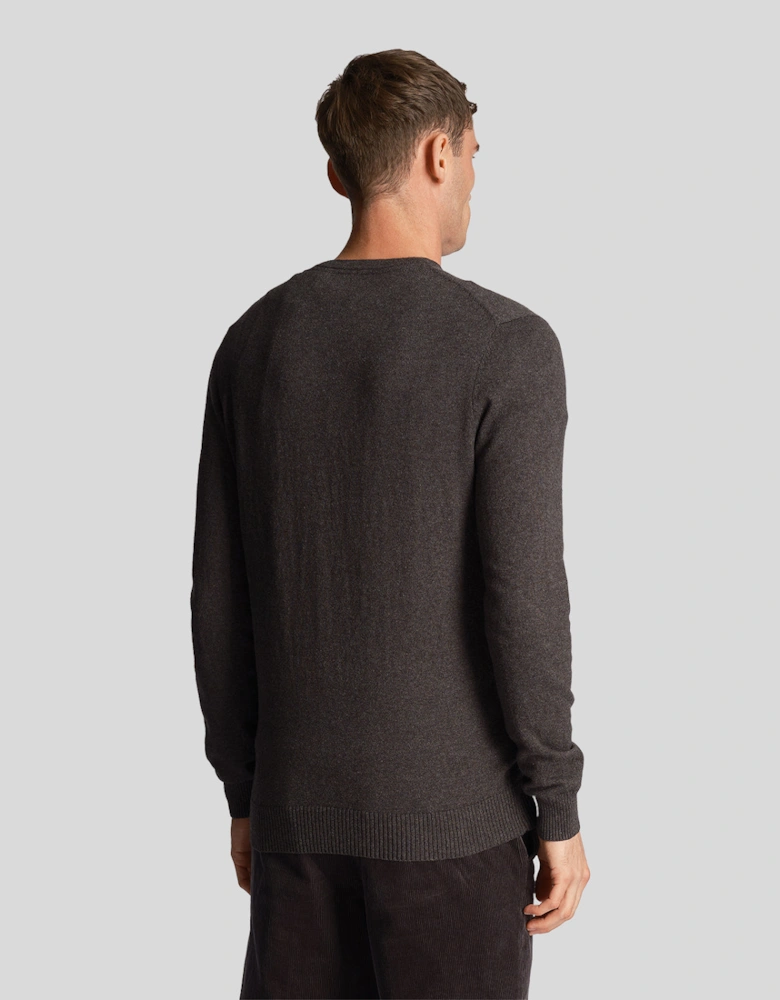 Cotton Merino Crew Jumper
