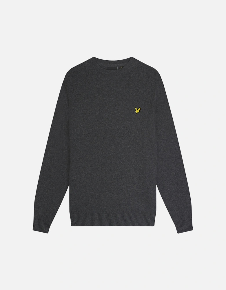 Cotton Merino Crew Jumper