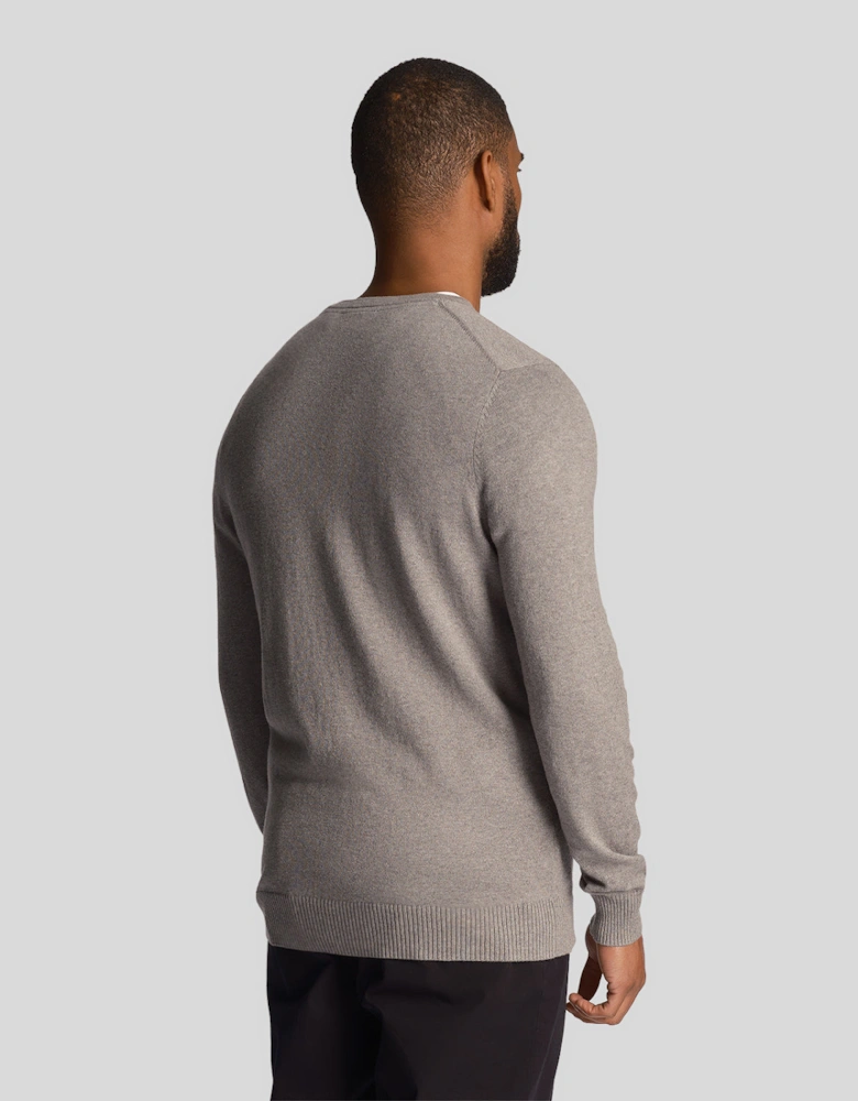Cotton Merino Crew Jumper