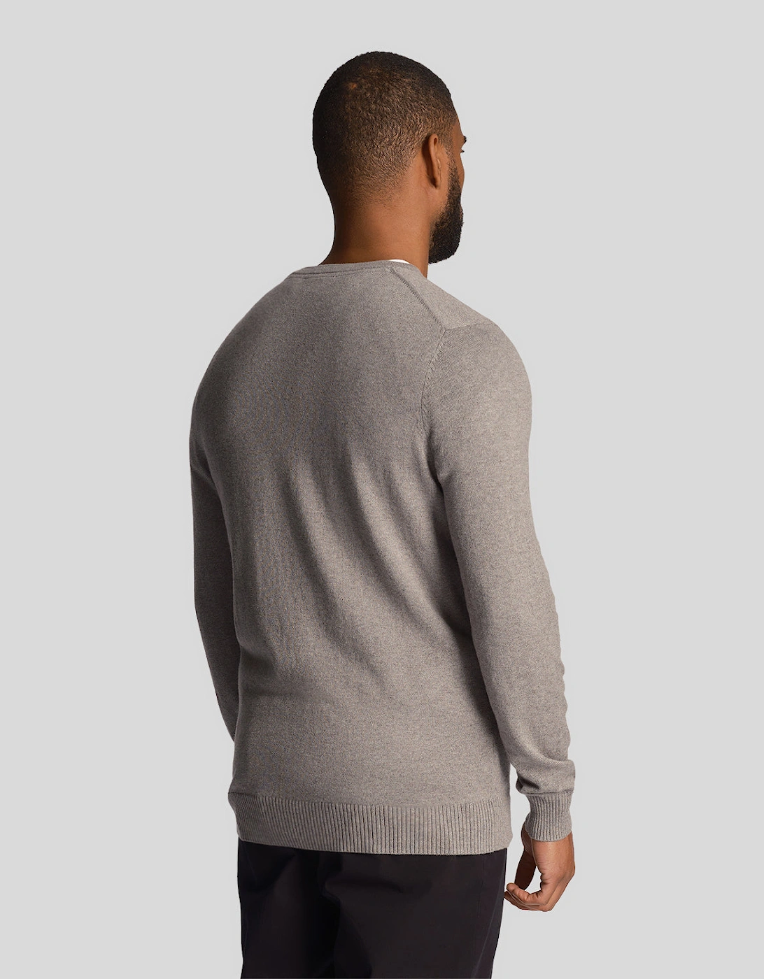 Cotton Merino Crew Jumper