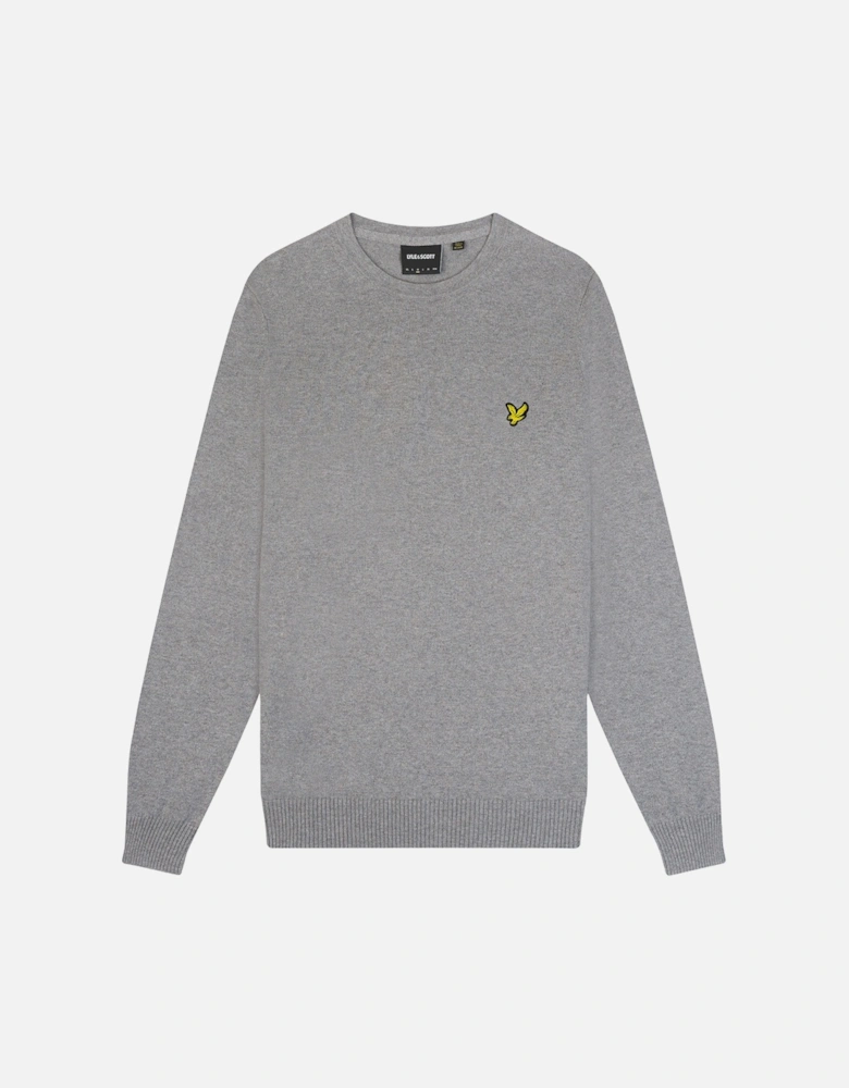 Cotton Merino Crew Jumper
