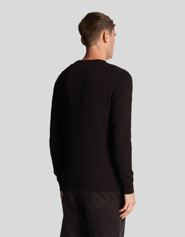 Cotton Merino Crew Jumper