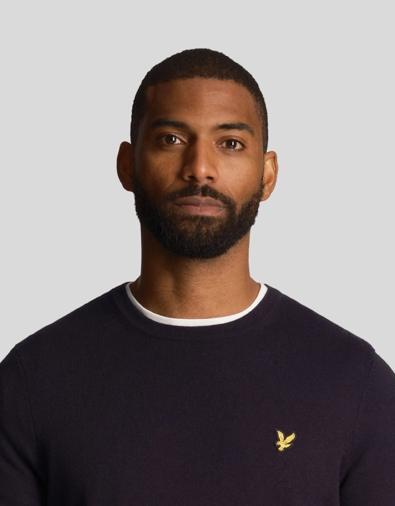 Cotton Merino Crew Jumper