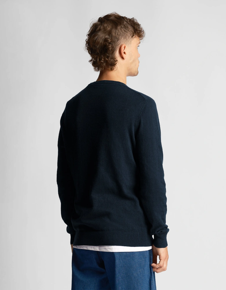 Cotton Merino Crew Jumper