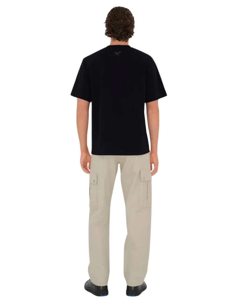 Paisley Logo Coal Black T-Shirt
