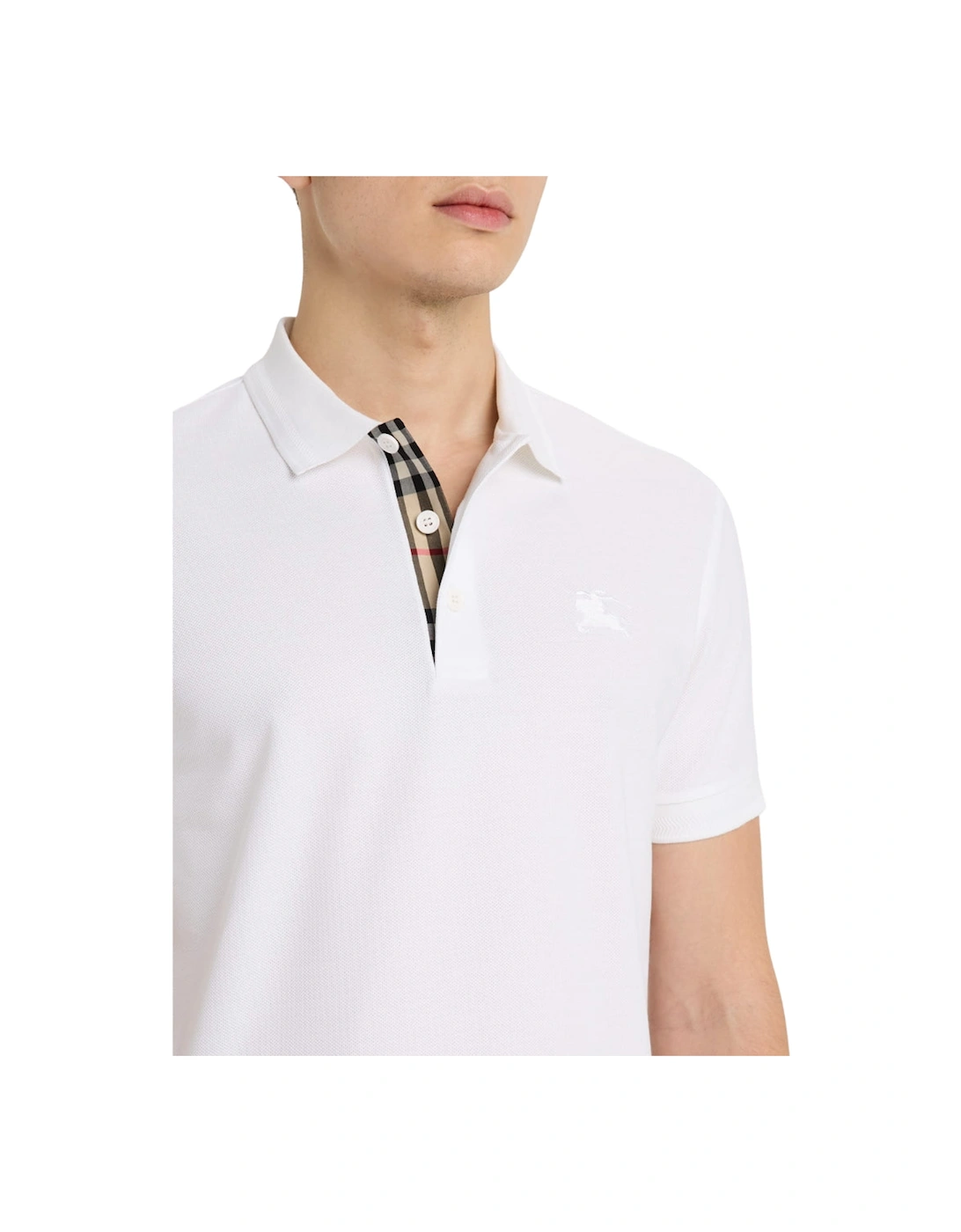 Eddie EKD White Polo Shirt