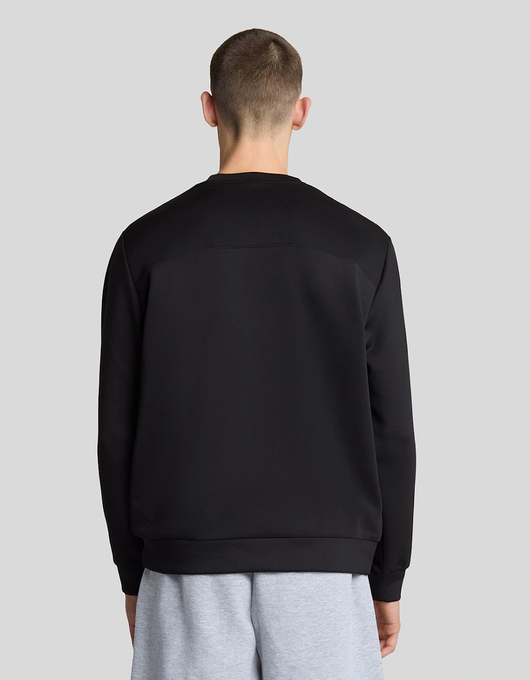 Panelled Neoprene Sweatshirt