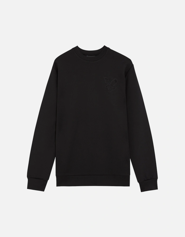 Panelled Neoprene Sweatshirt