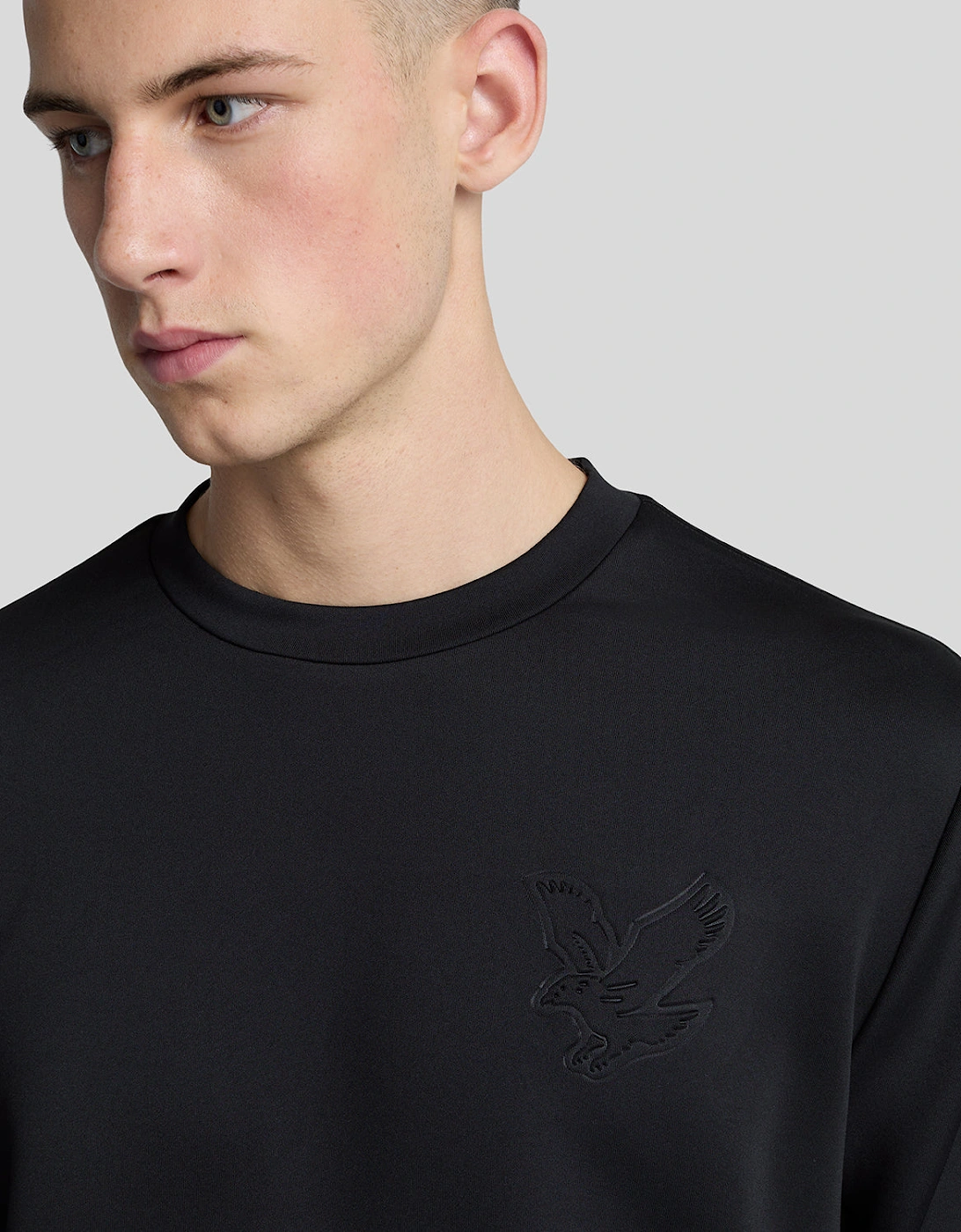 Panelled Neoprene Sweatshirt