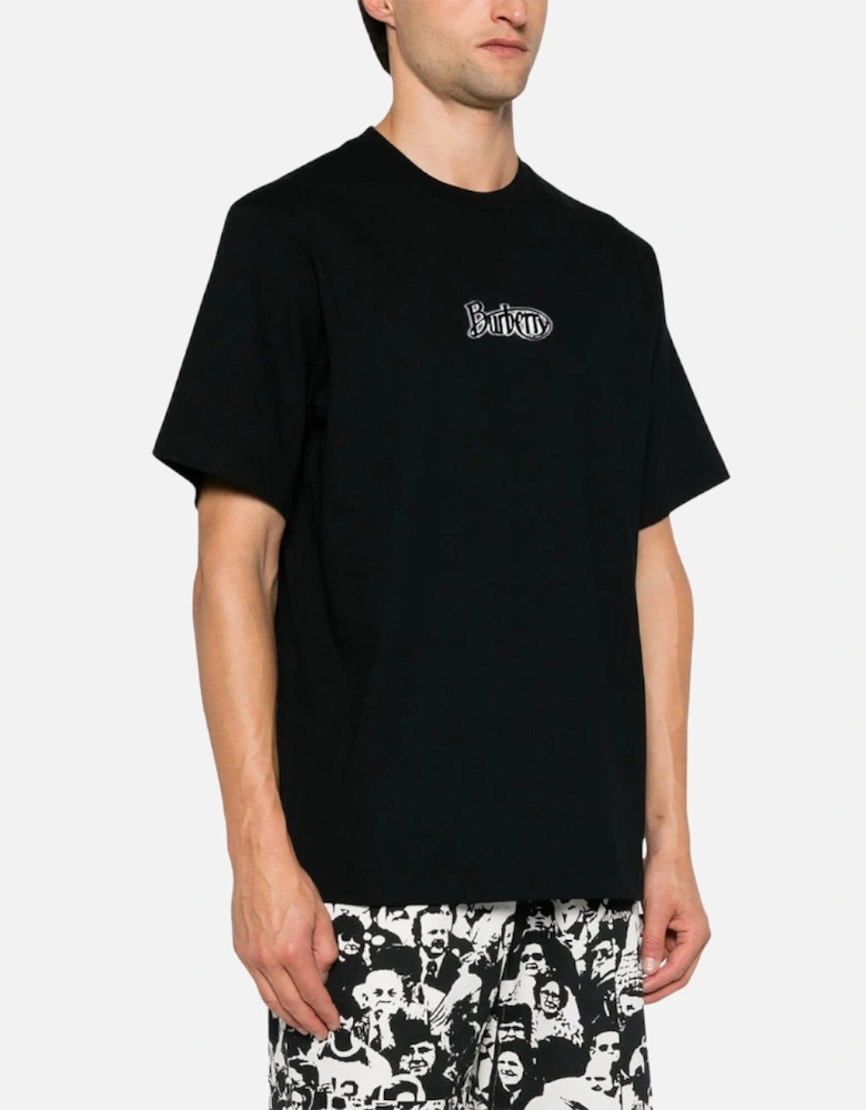 Signature Logo Coal Black T-Shirt