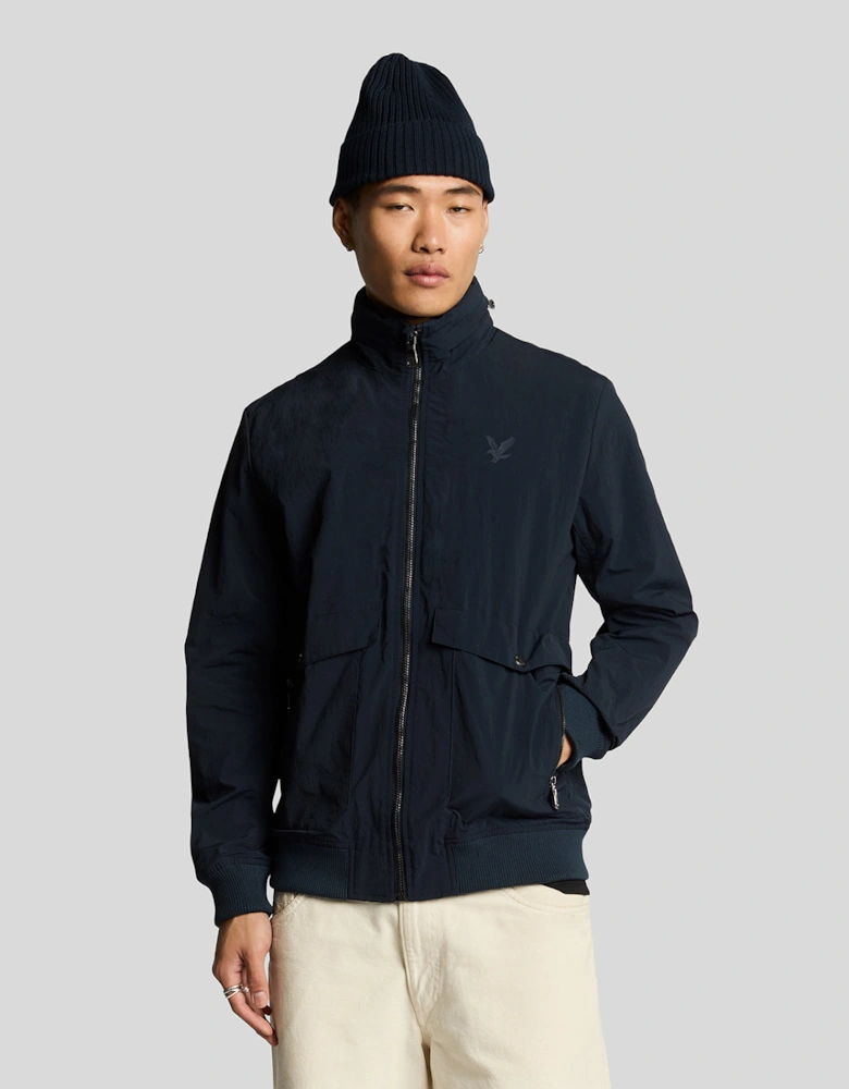Crinkle Nylon Pocket Jacket