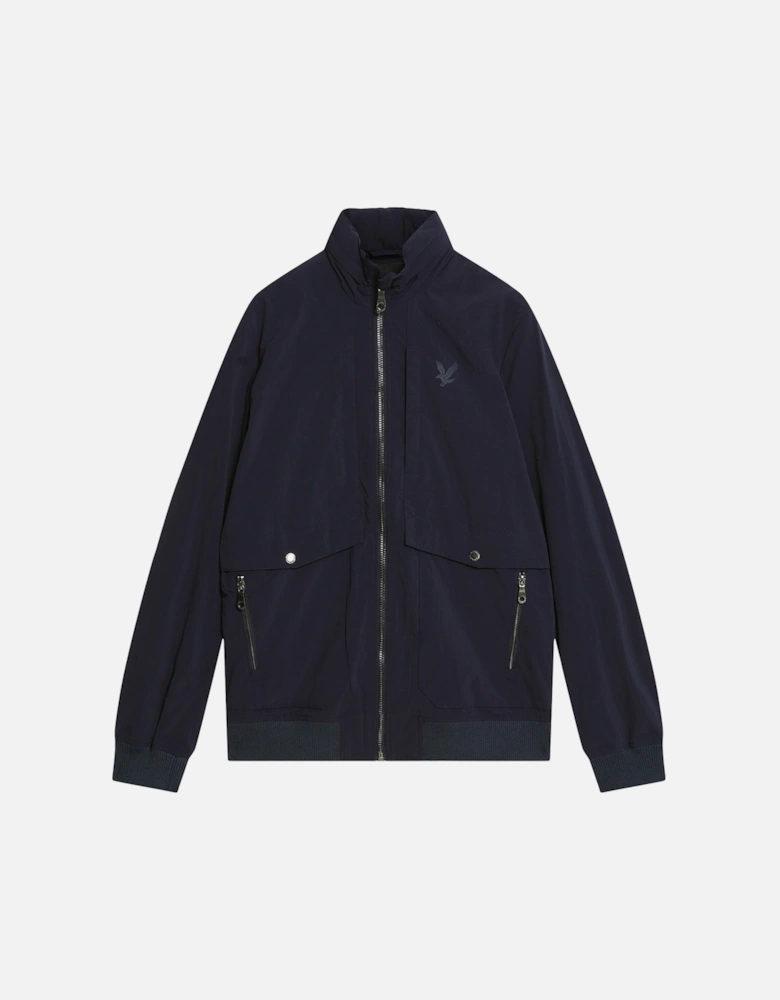Crinkle Nylon Pocket Jacket