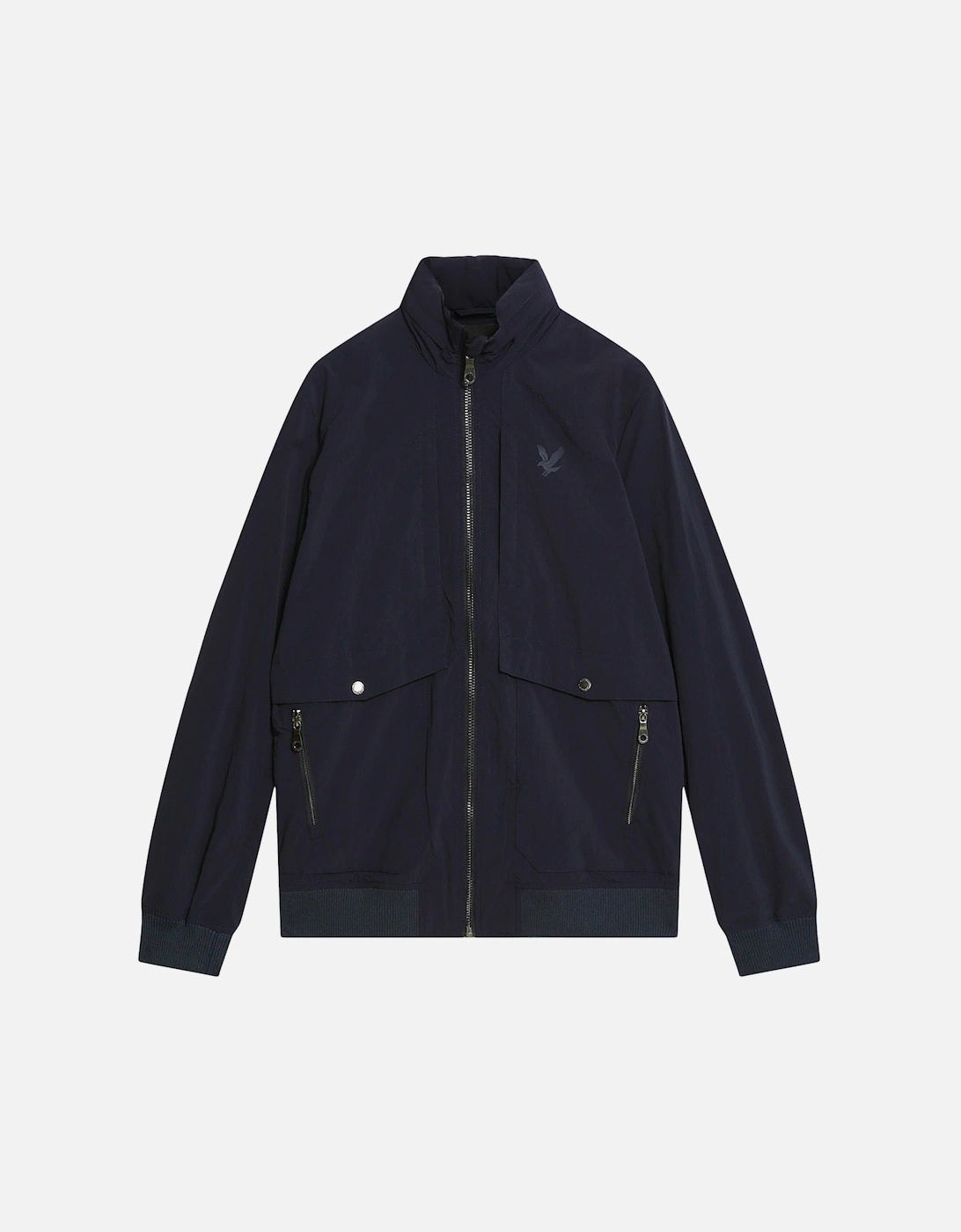 Crinkle Nylon Pocket Jacket