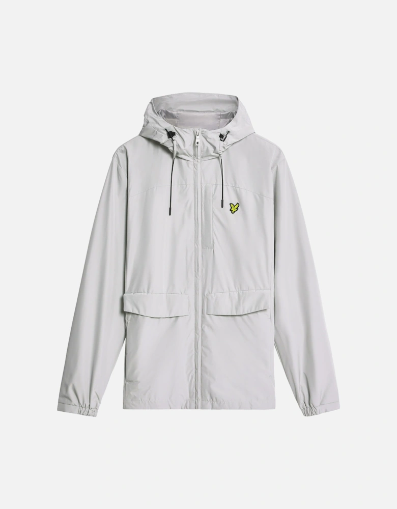 Lightweight Hooded Zip Through Jacket