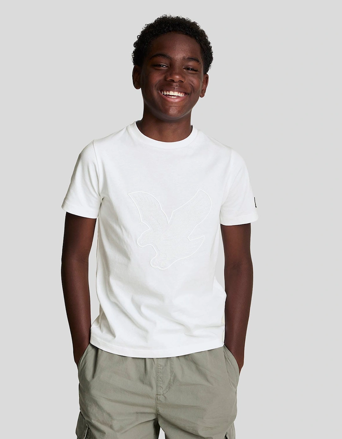 Juniors Graphic Eagle T-Shirt, 7 of 6