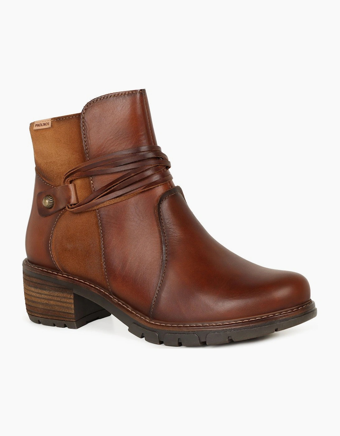 Pikolinos Women's Brown Suzy Ankle Boots - Size: 3