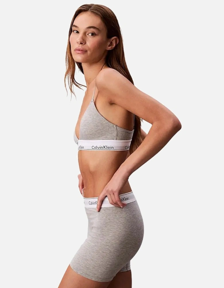 Icon Cotton Modal Boxer Brief, Grey Heather