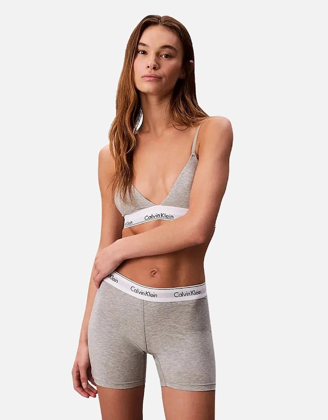 Icon Cotton Modal Boxer Brief, Grey Heather