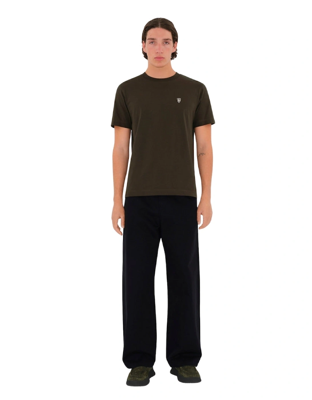 Embroidered Shield Shadow T-Shirt