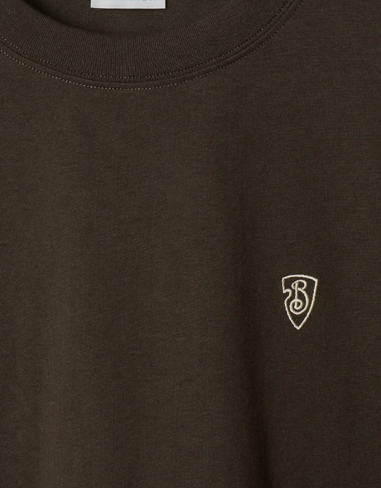 Embroidered Shield Shadow T-Shirt