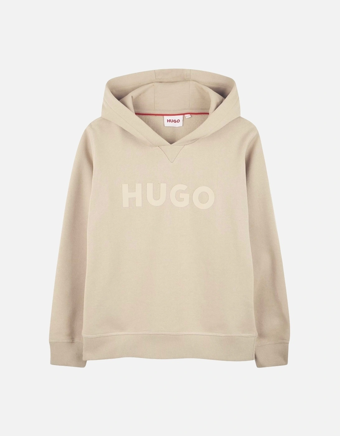 Boys Stone Logo Hooded Sweatshirt, 4 of 3