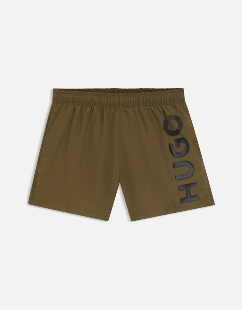 HUGO Abas Swim Shorts, Open Green