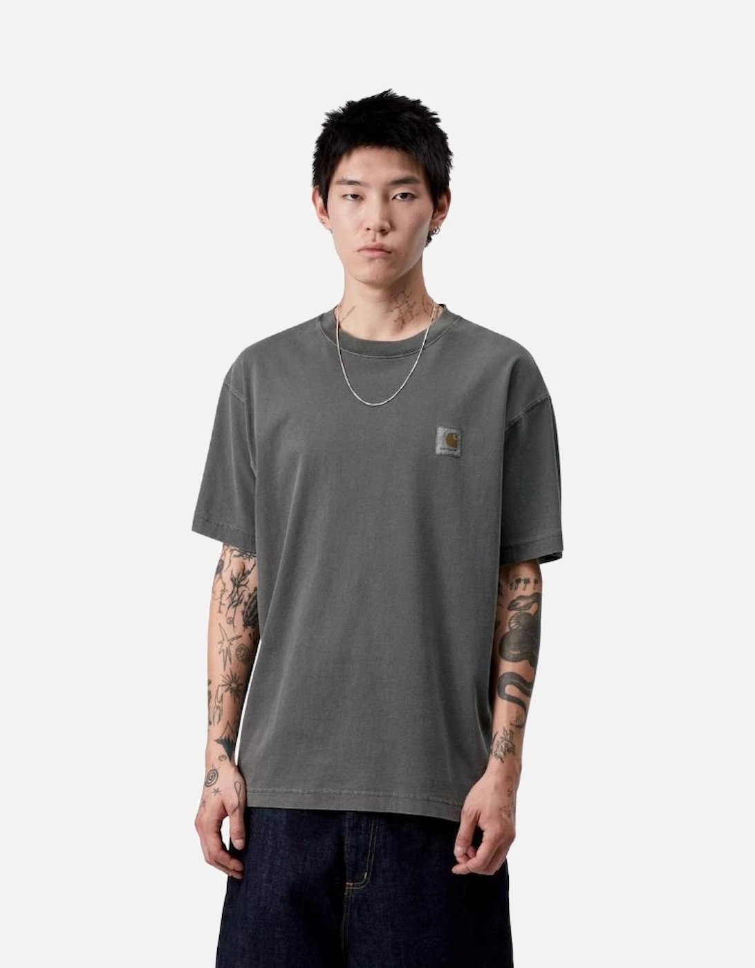 S/S Vista T-Shirt Garment Dyed - Black