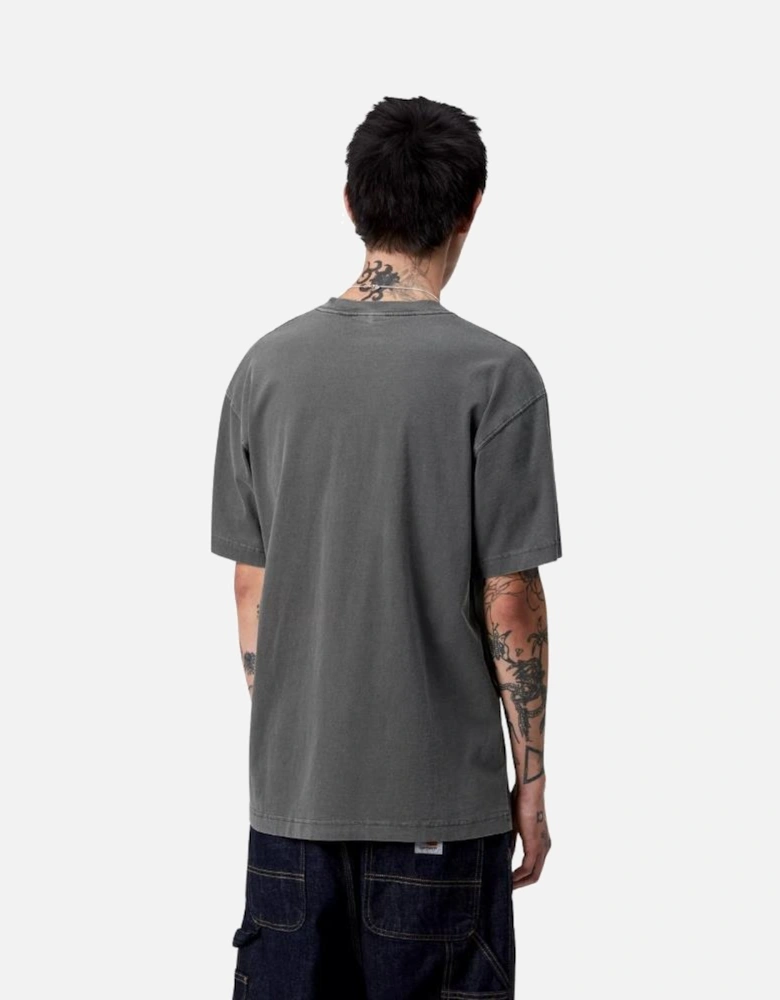 S/S Vista T-Shirt Garment Dyed - Black