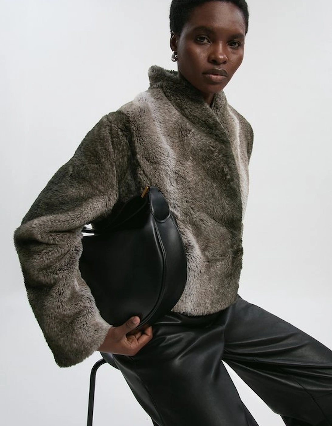 Faux Fur Short Coat, 4 of 3