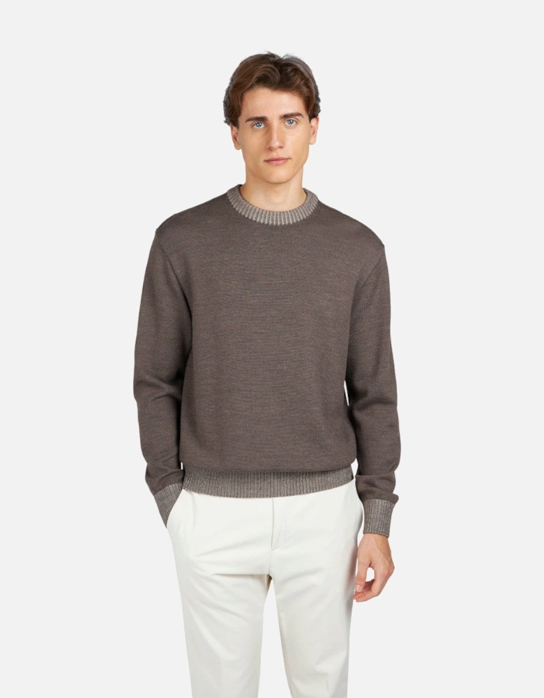 Moon Badge Wool Sweater 365 365