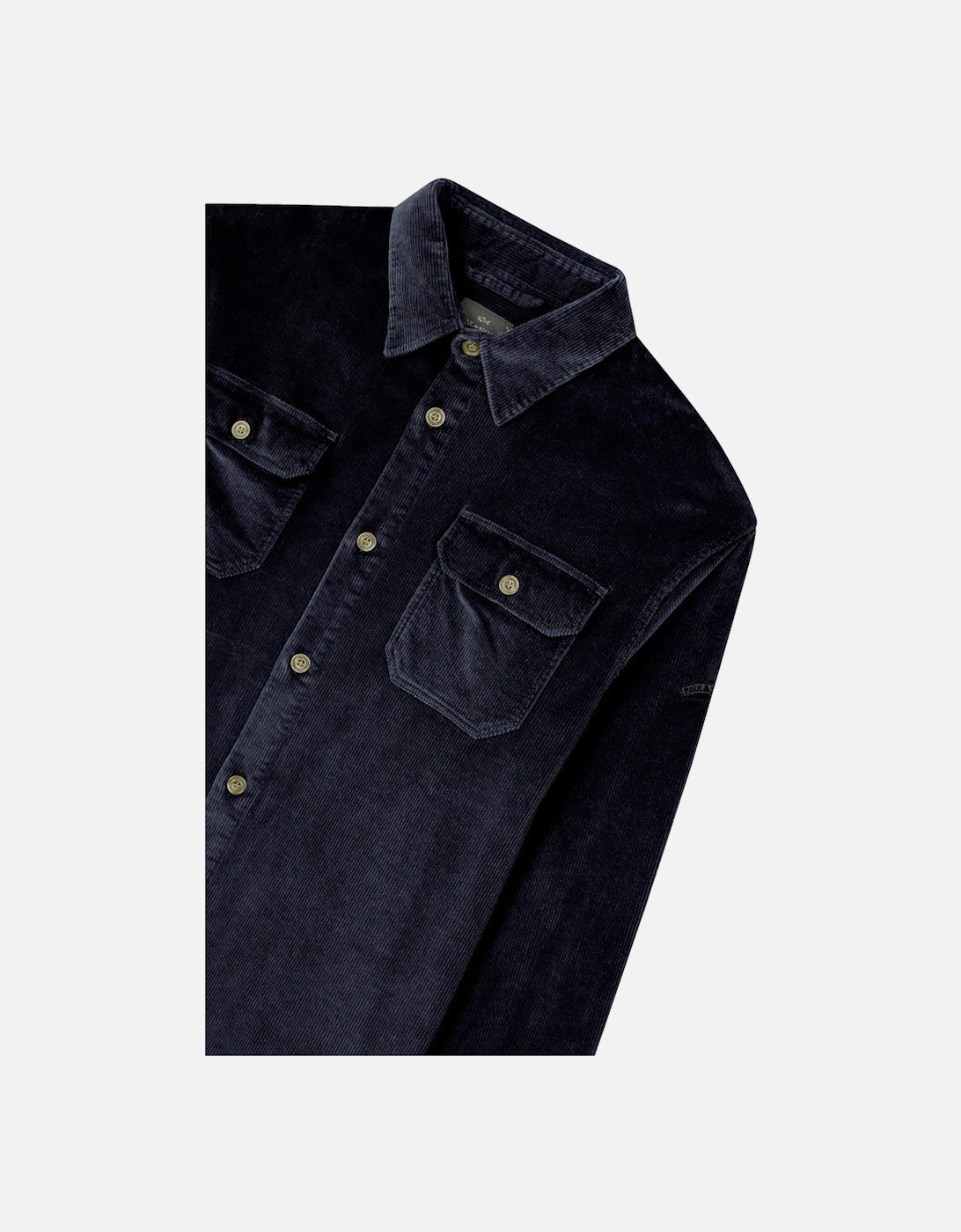 Corduroy Overshirt 013 Navy