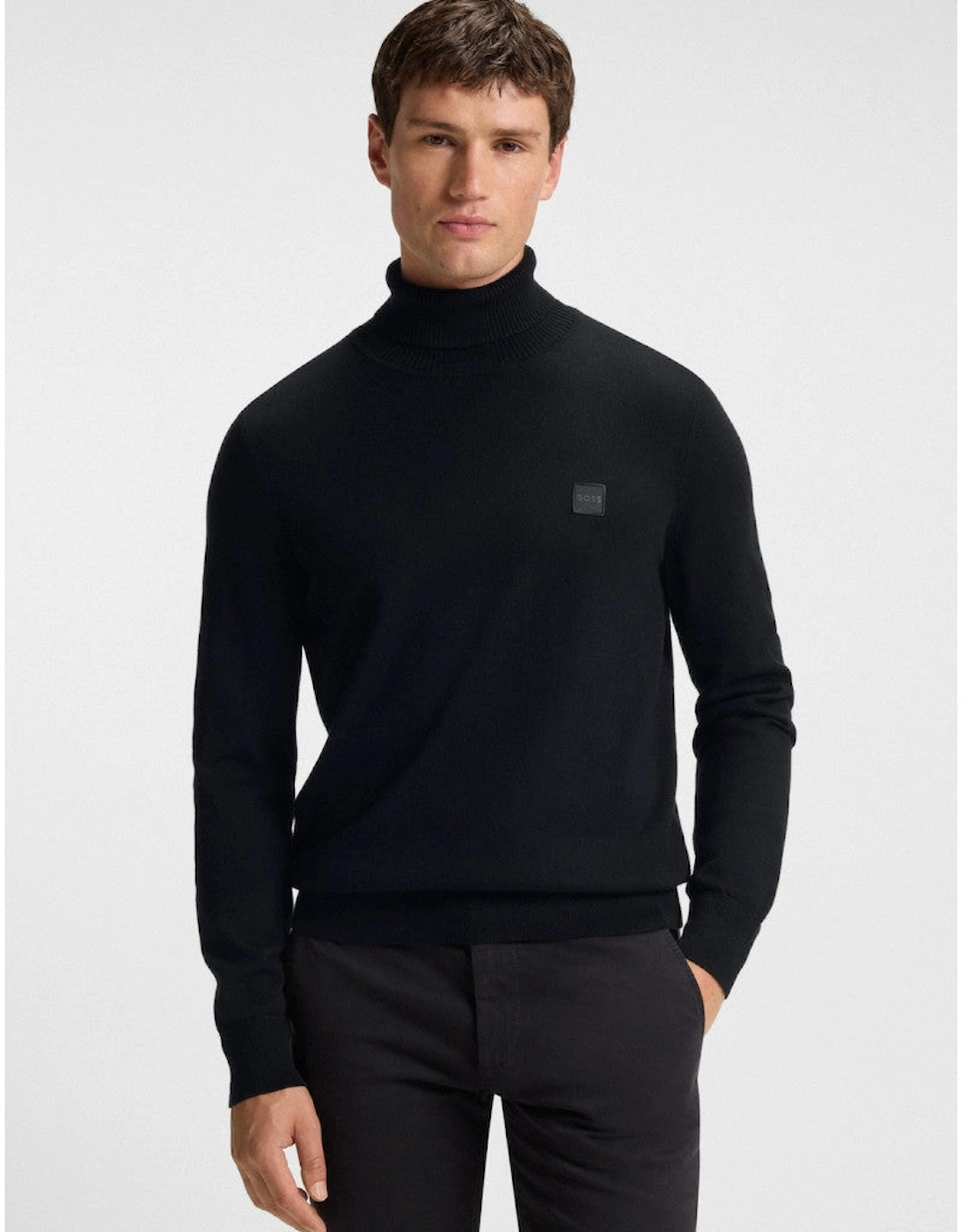 BOSS Orange Akiro_S Sweater A1-25 001 Black