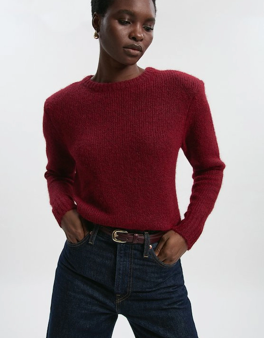 Cosy Knit Crew Neck Jumper, 2 of 1